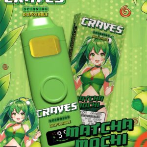 Craves Matcha Mochi 2g Disposable